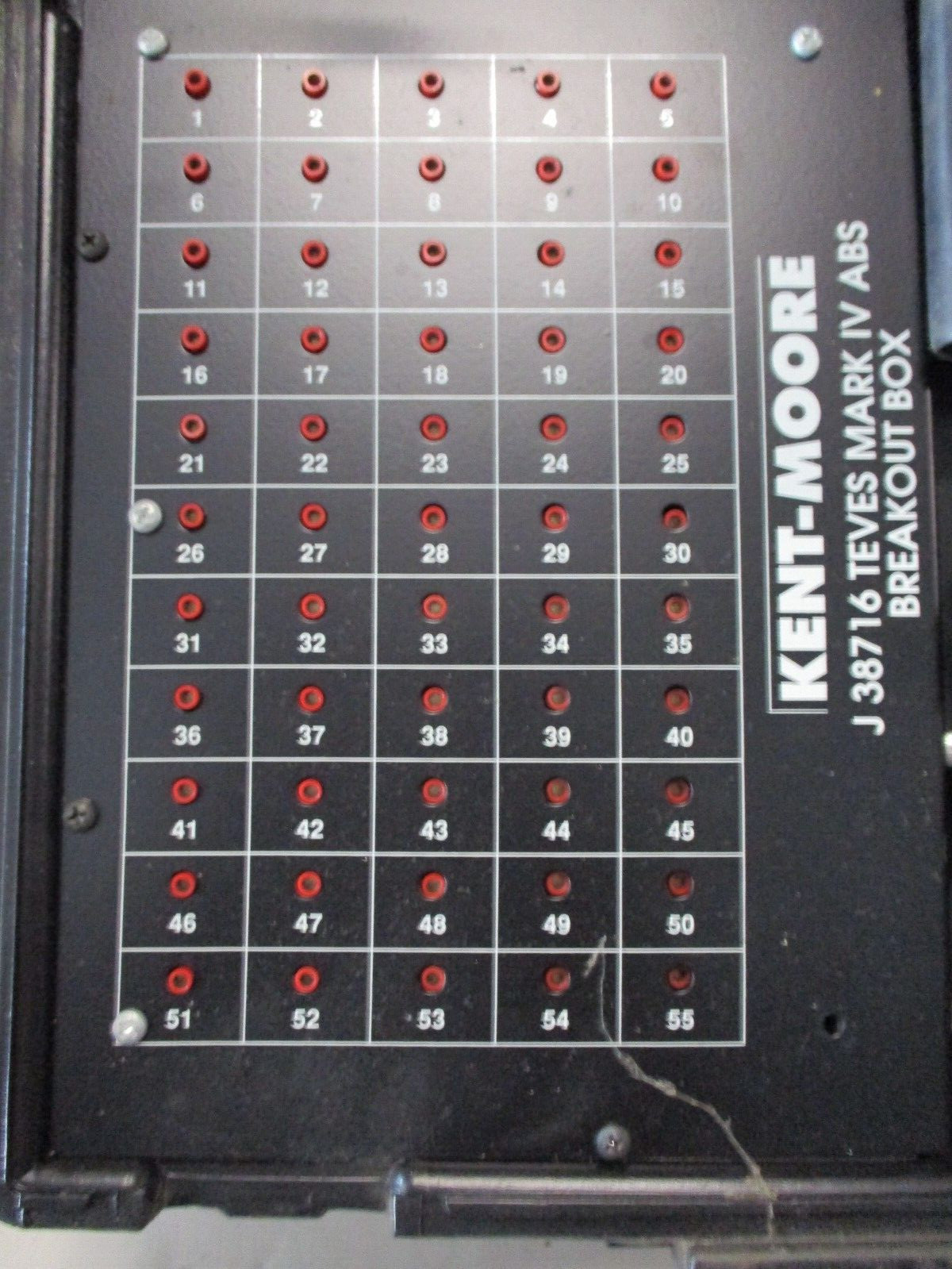 KENT MOORE TOOL J-38716 TEVES MARK IV ABS BREAKOUT BOX KIT