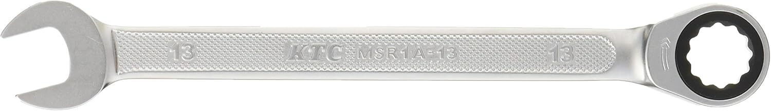 KTC MSR1A-13 12-Point Metric 13 mm Ratcheting Combination Wrench 178 mm Long