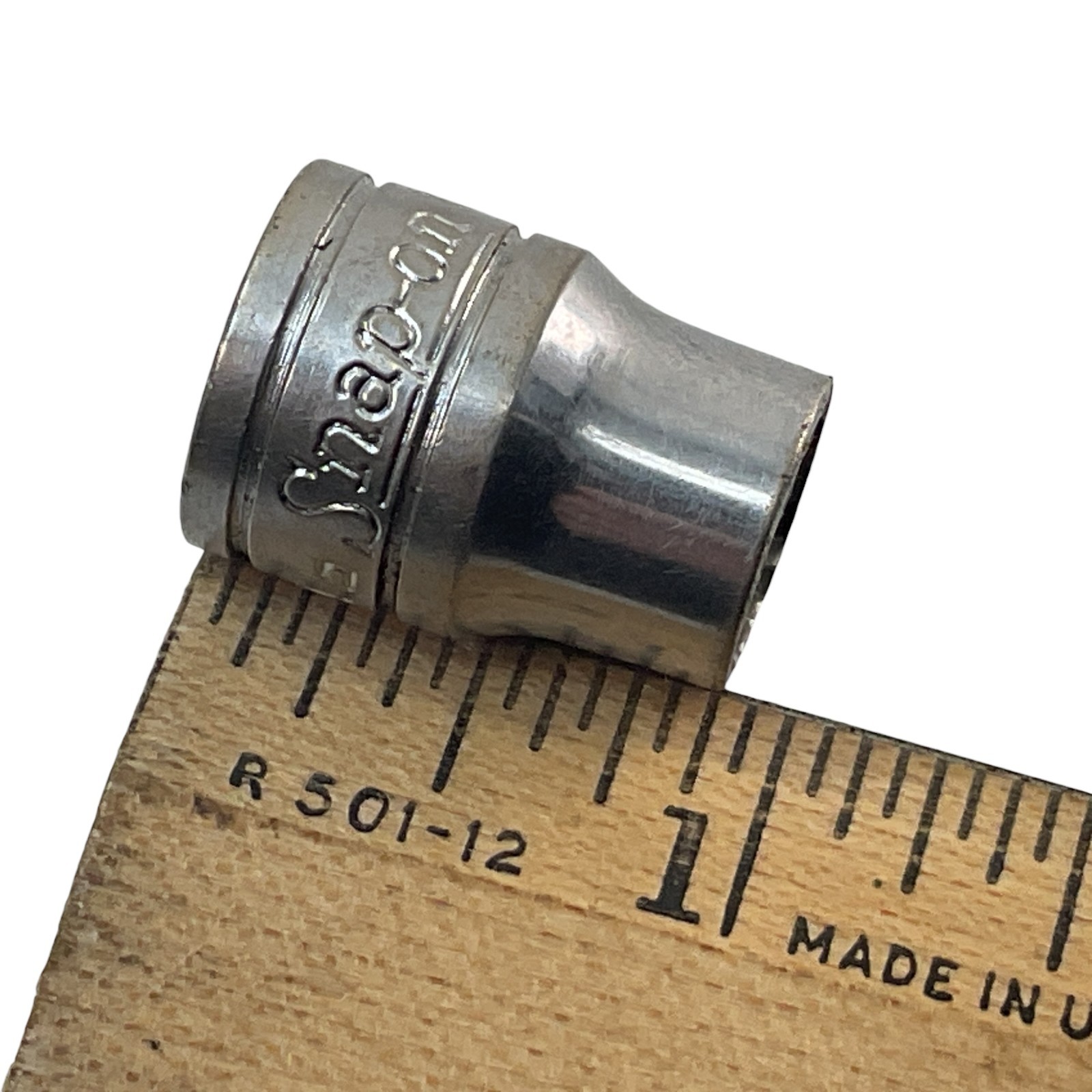 Snap-On Shallow Socket 3/8″ F121 3/8″ Drive 12 Pt Chrome As Pictured Mechanic