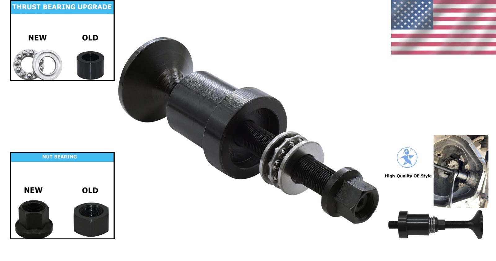 Inner Axle Seal Installation Tool for Dana 30/44/60 – High Precision & Durable