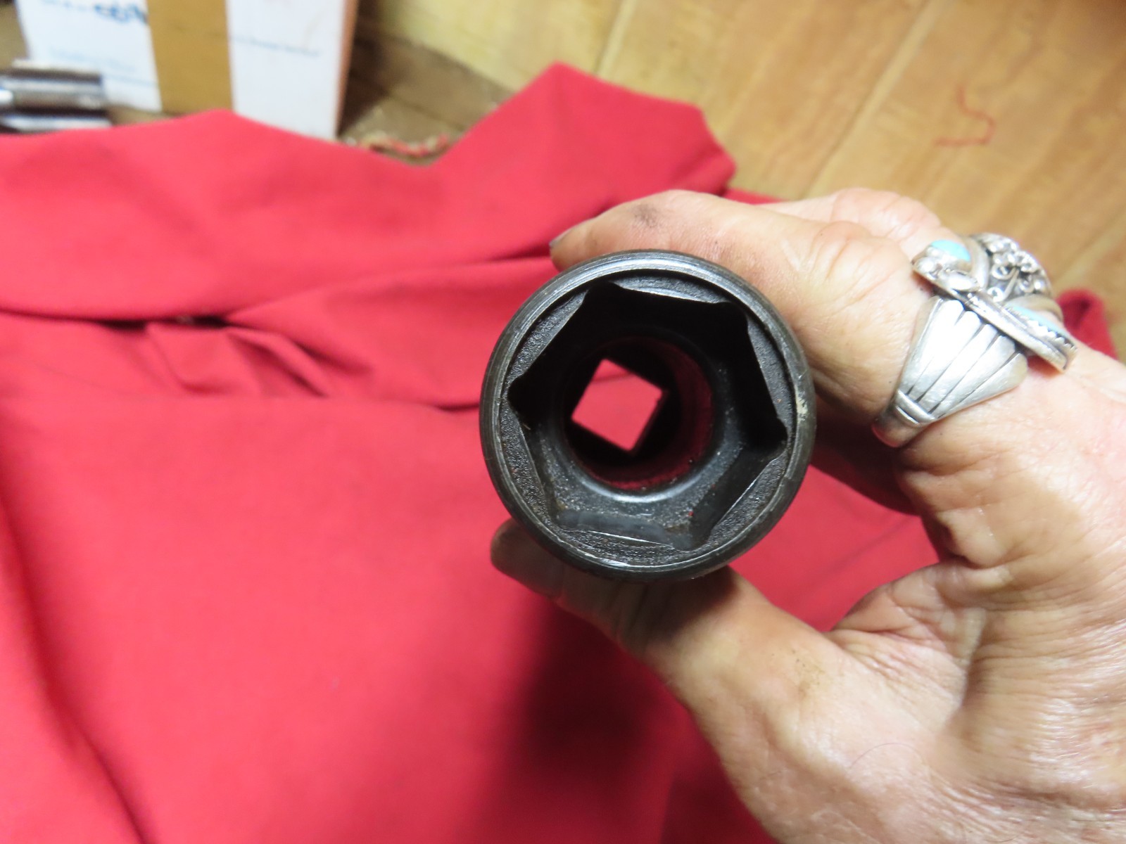Snap-On DW-402A,3/4Dr,1-1/4″Xtra Deep Impact Socket,Dayton Lug Nut~NICE🤠S6.26