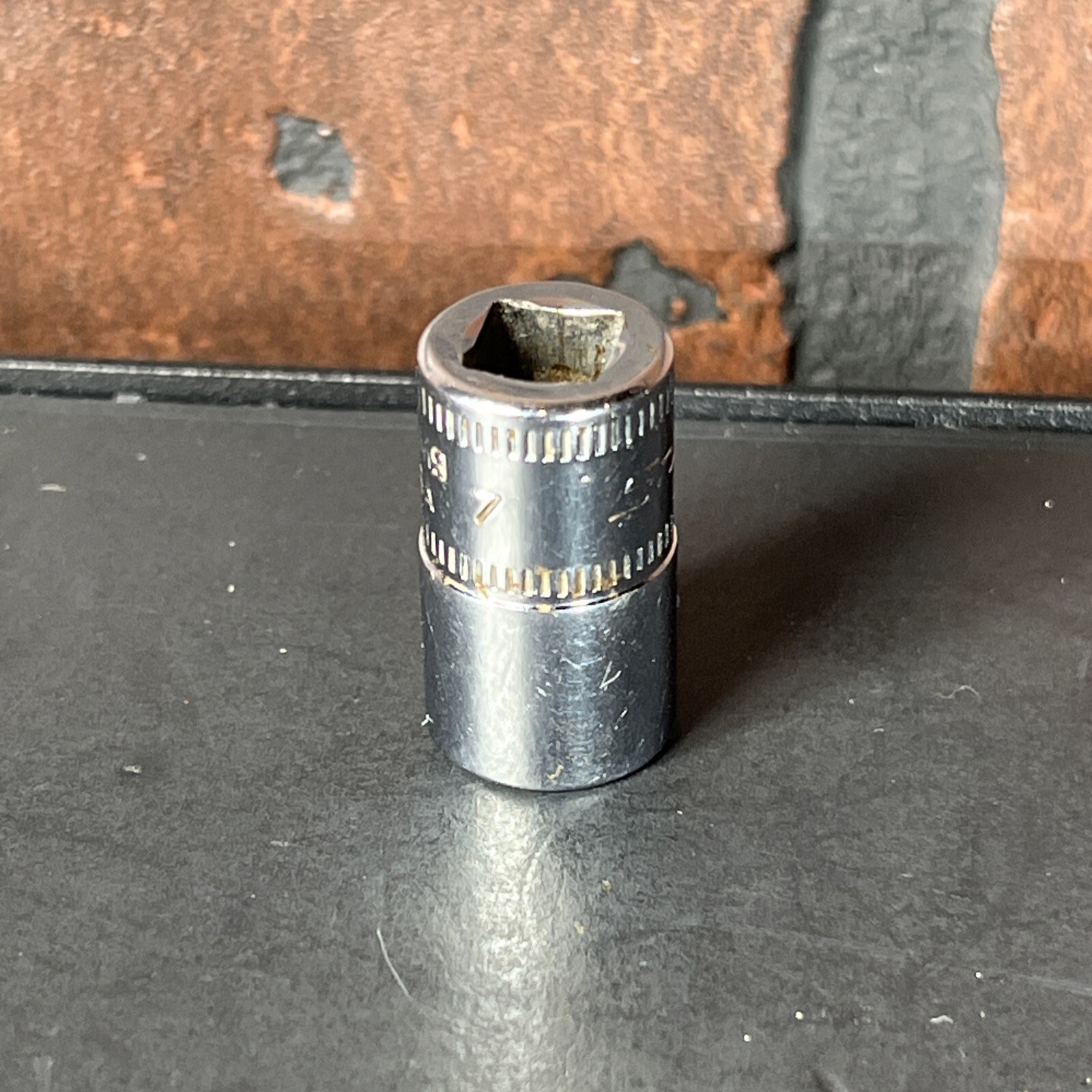 Snap On USA 9mm 6 Point 1/4″ Drive Shallow Socket TMM9 Metric 9 MM Chrome