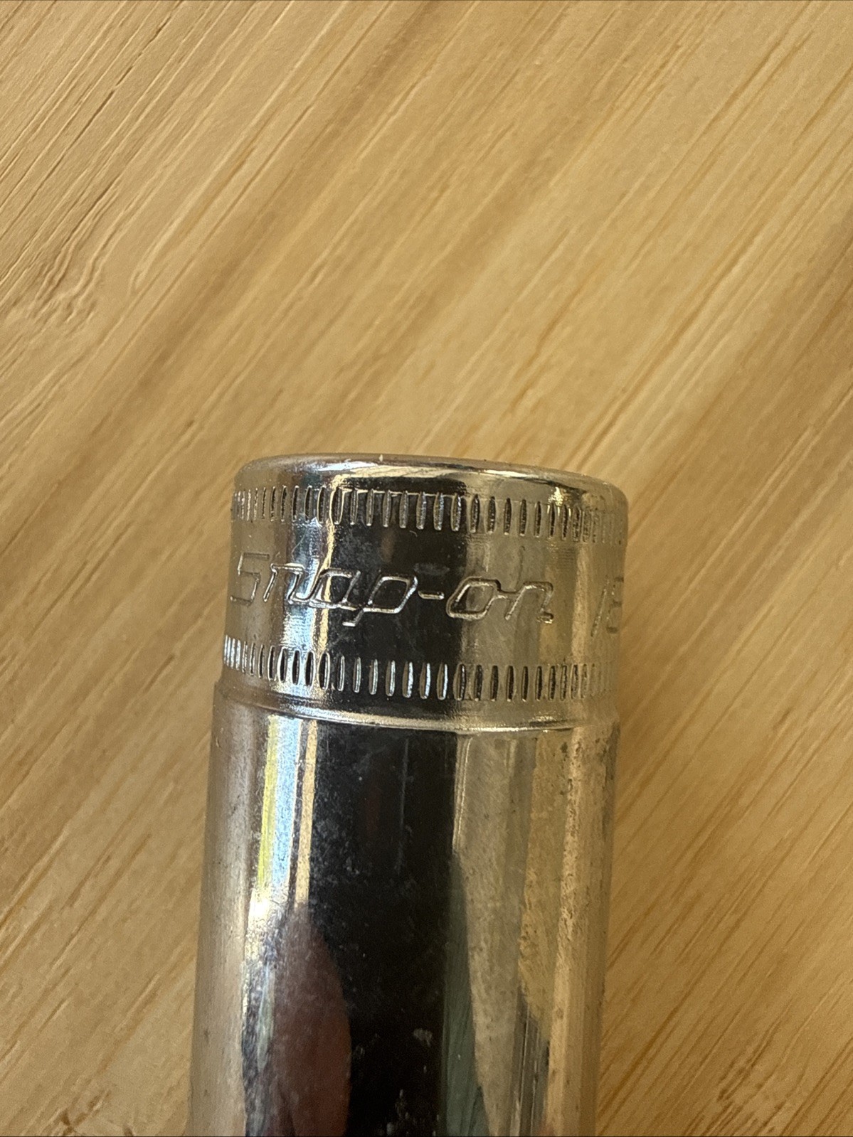 Snap On 3/8″ Drive 18MM 6PT Metric Deep Chrome Socket USA SFSM18