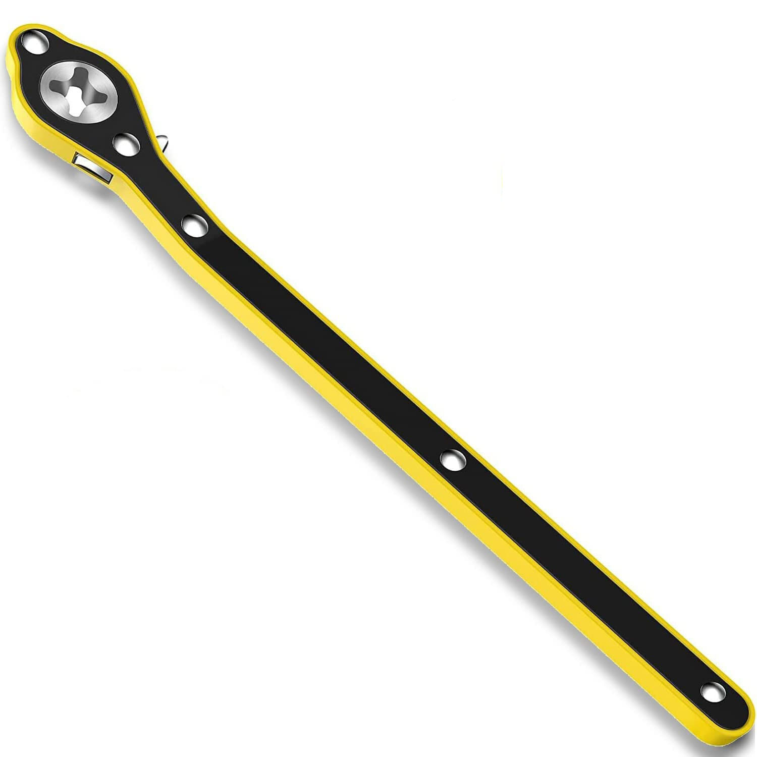 Car Jack Ratchet Wrench Labor-Saving Lug Wrench Positive & Reversal Knob Design