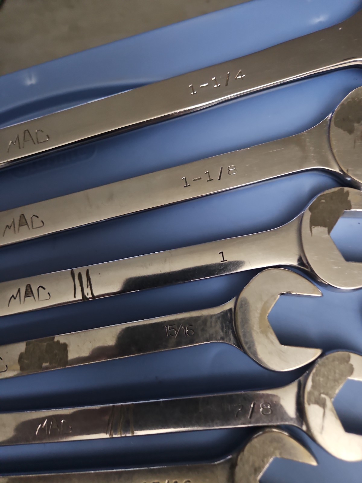 MAC Tools 18 PC. CL Series Combination Wrench Bundle – Mixed SAE & Metric Set –