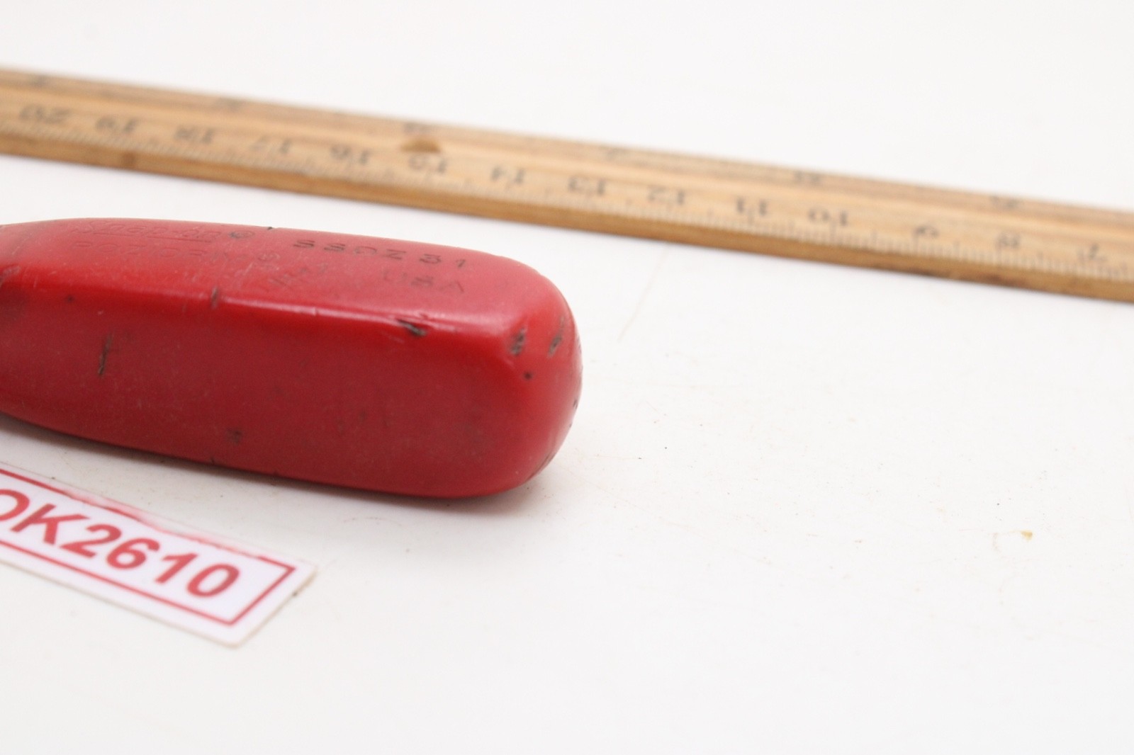 Snap-on SSDZ 31 Posidriv Red Hard 3″ Long Screwdriver Handle ONLY USA