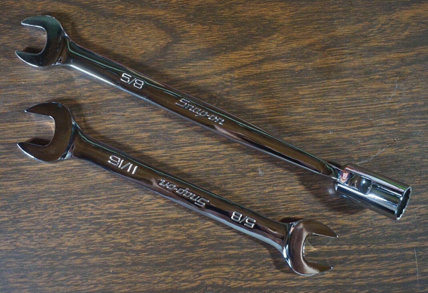 Super SNAP ON #FHO20B 5/8″ FLEX Head Combo WRENCH & OPEN End VS2022B 5/8″/11/16″