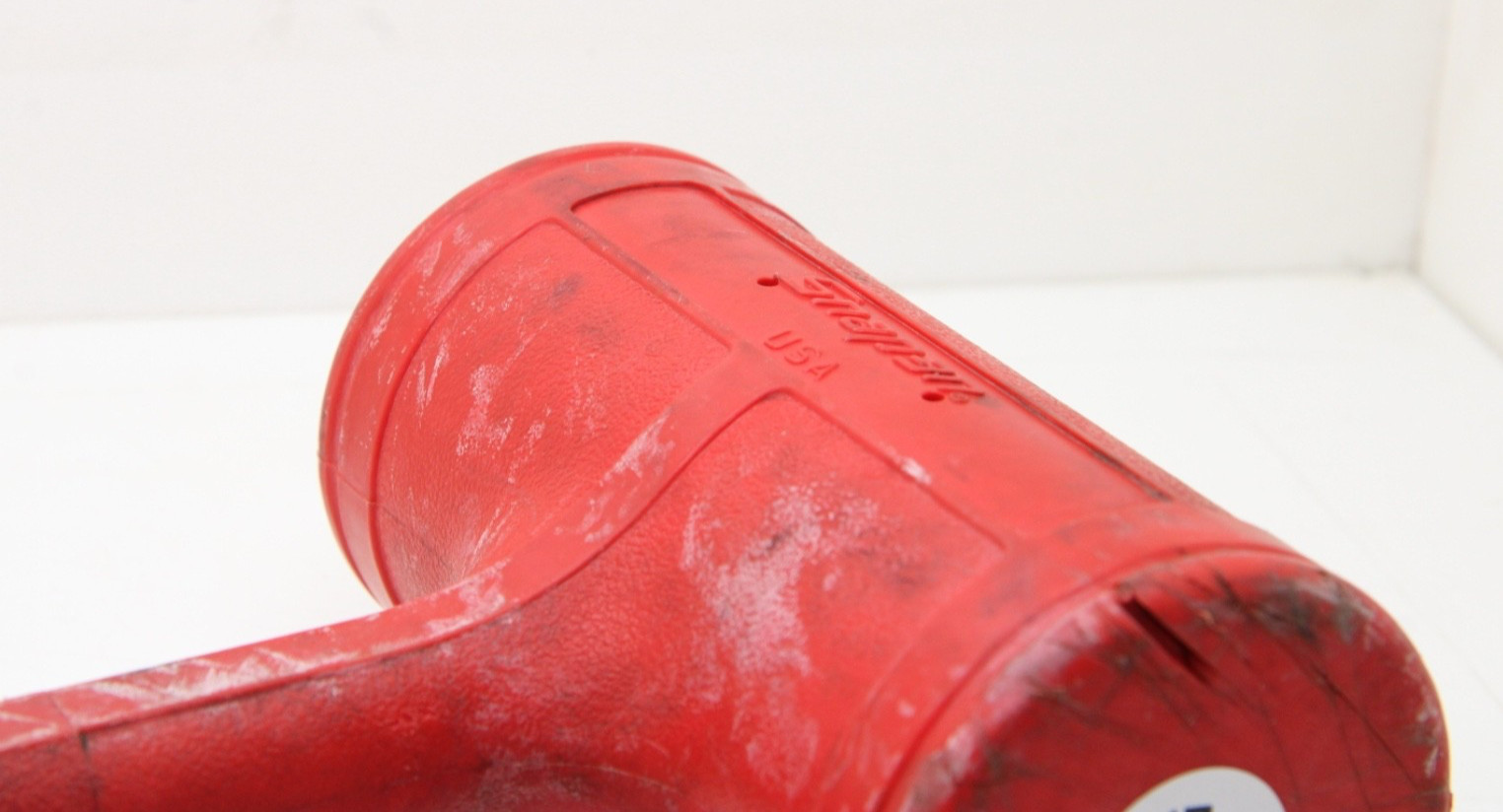 Snap-on HBFE56 56oz Dead Blow Hammer 15″ Red Soft Grip Handle USA