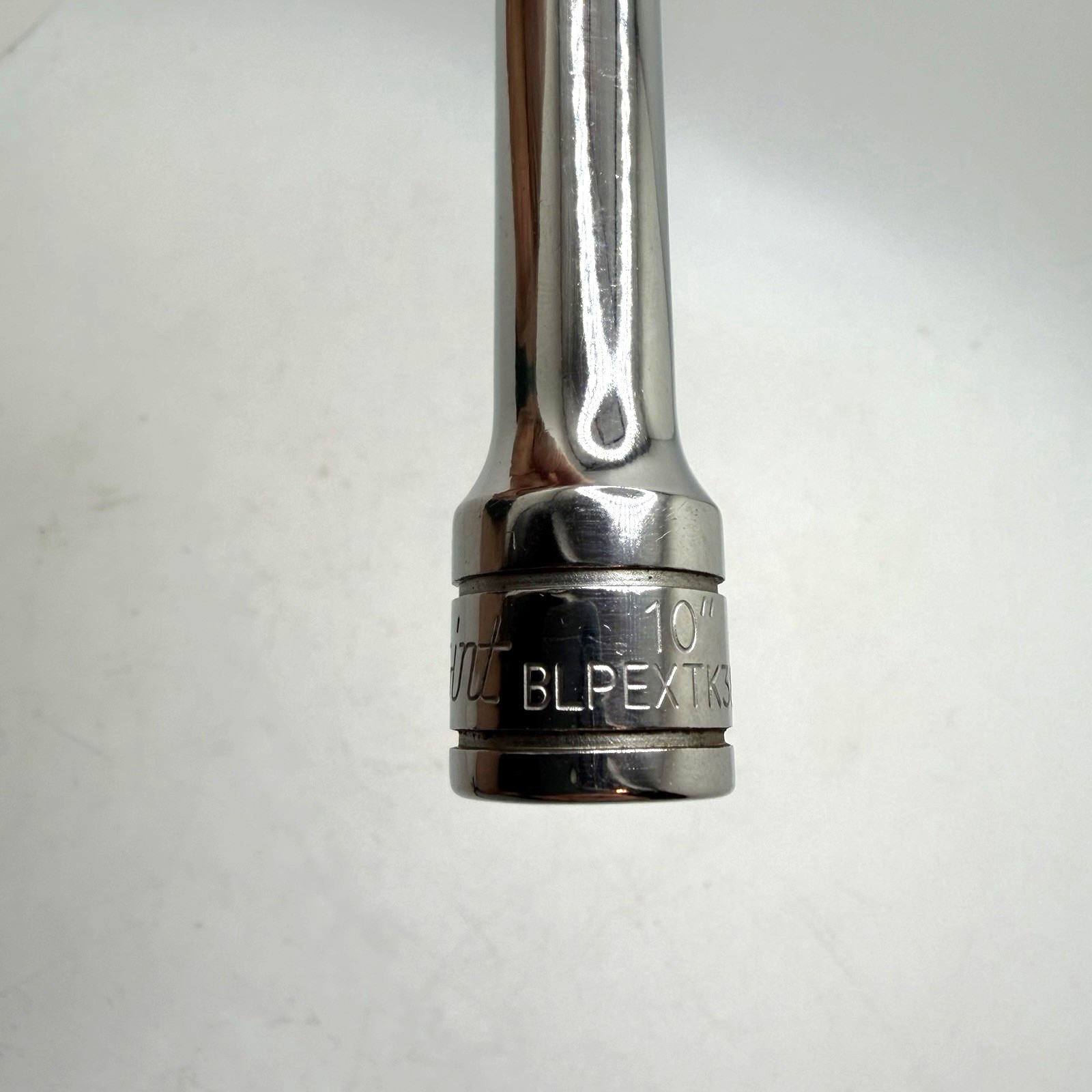 Blue Point Tools 3/8″ Drive 10″ Long Extension Knurled Chrome BLPEXTK3810