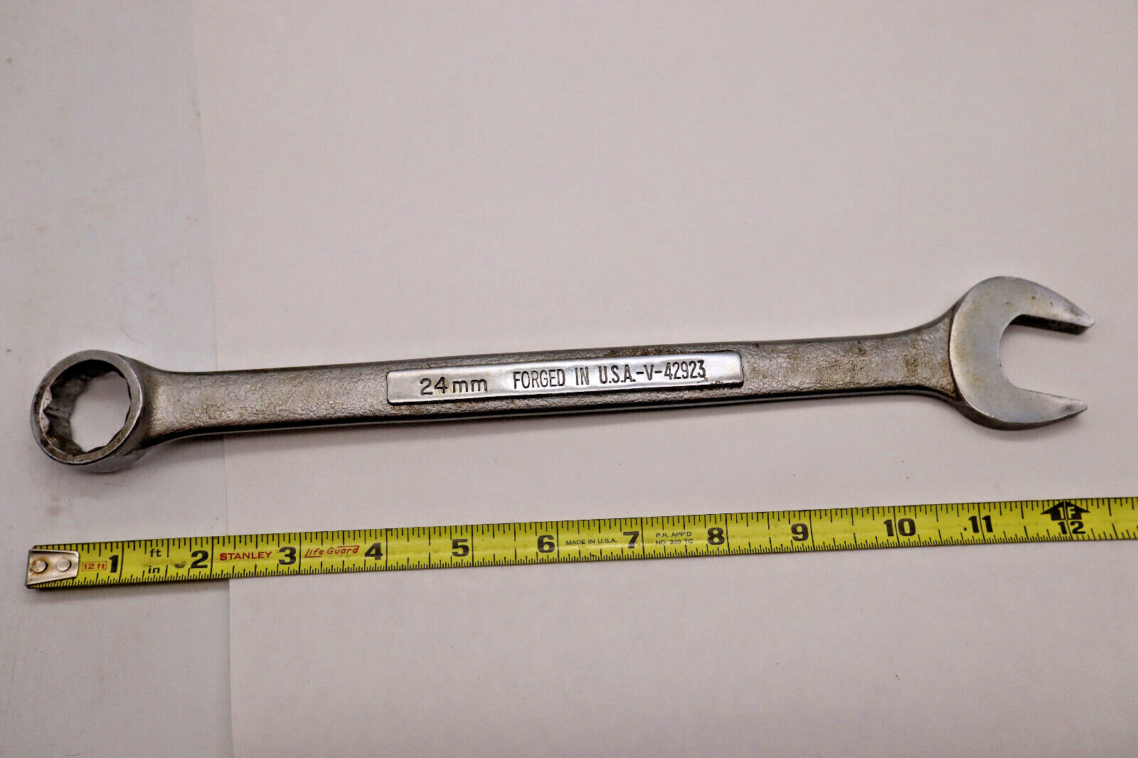 Craftsman tools wrench 24mm 42923 “V” made in USA free ship USA