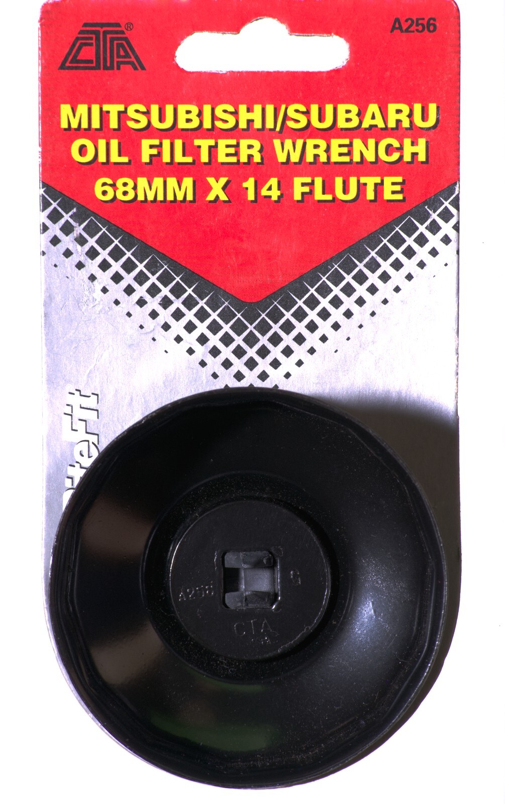 CTA A256 – 68mm x 14 Flute Cap Style Oil Filter Wrench for Mitsubishi and Subaru