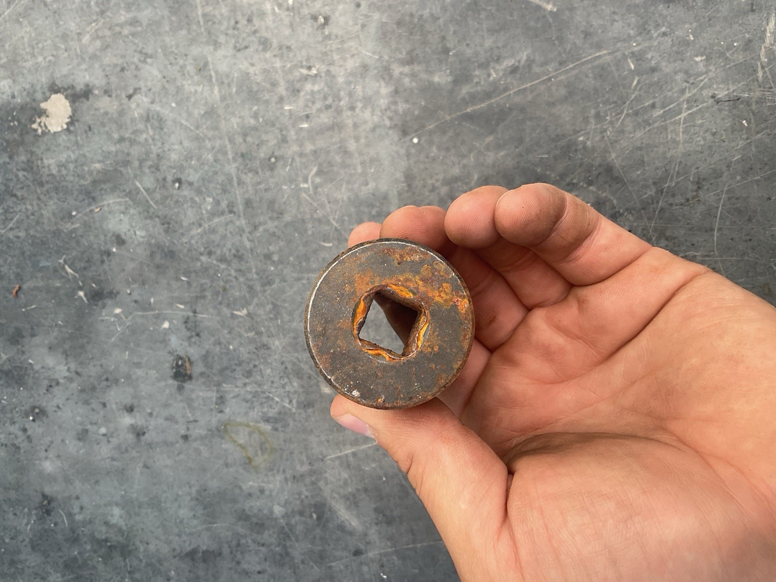 Proto 7438H – 1/2″ Dr Impact Socket 1-3/16″ – 6 Point USA Rusty
