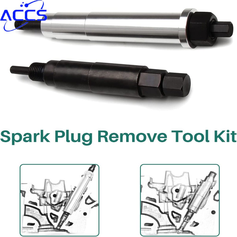 Car 65600 Broken Spark Plug Remover Kit For Ford Triton 3 Valve 5.4L Engines