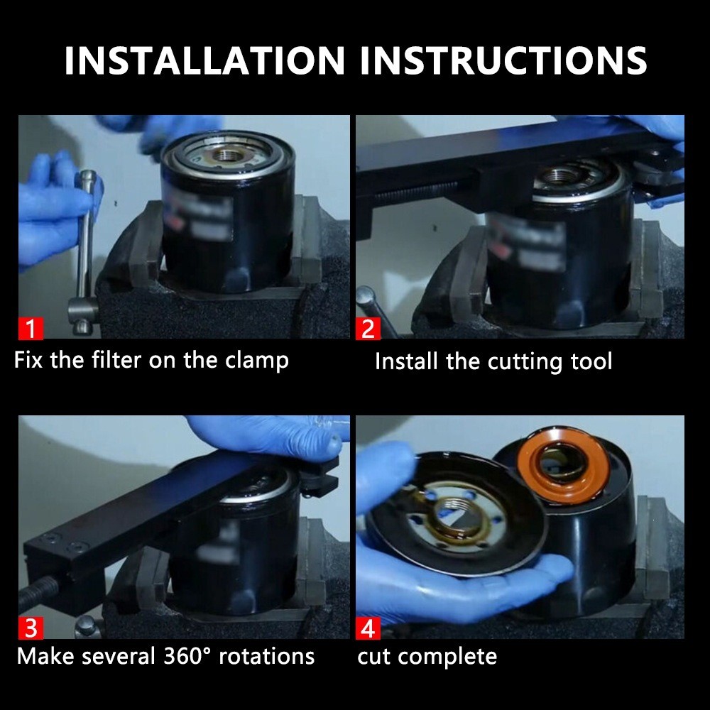 Oil Filter Cutter & Removal Tool for 5-1/2″ LS Filter
