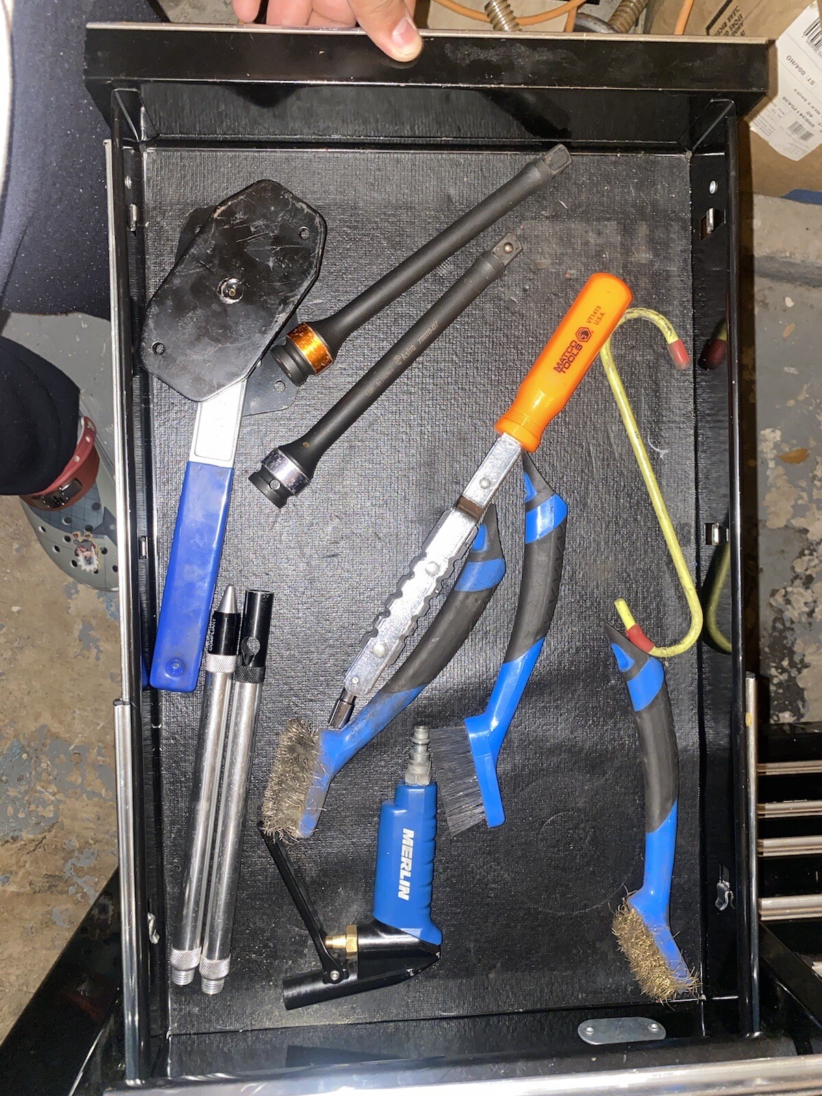 US General Tool Box And Tools