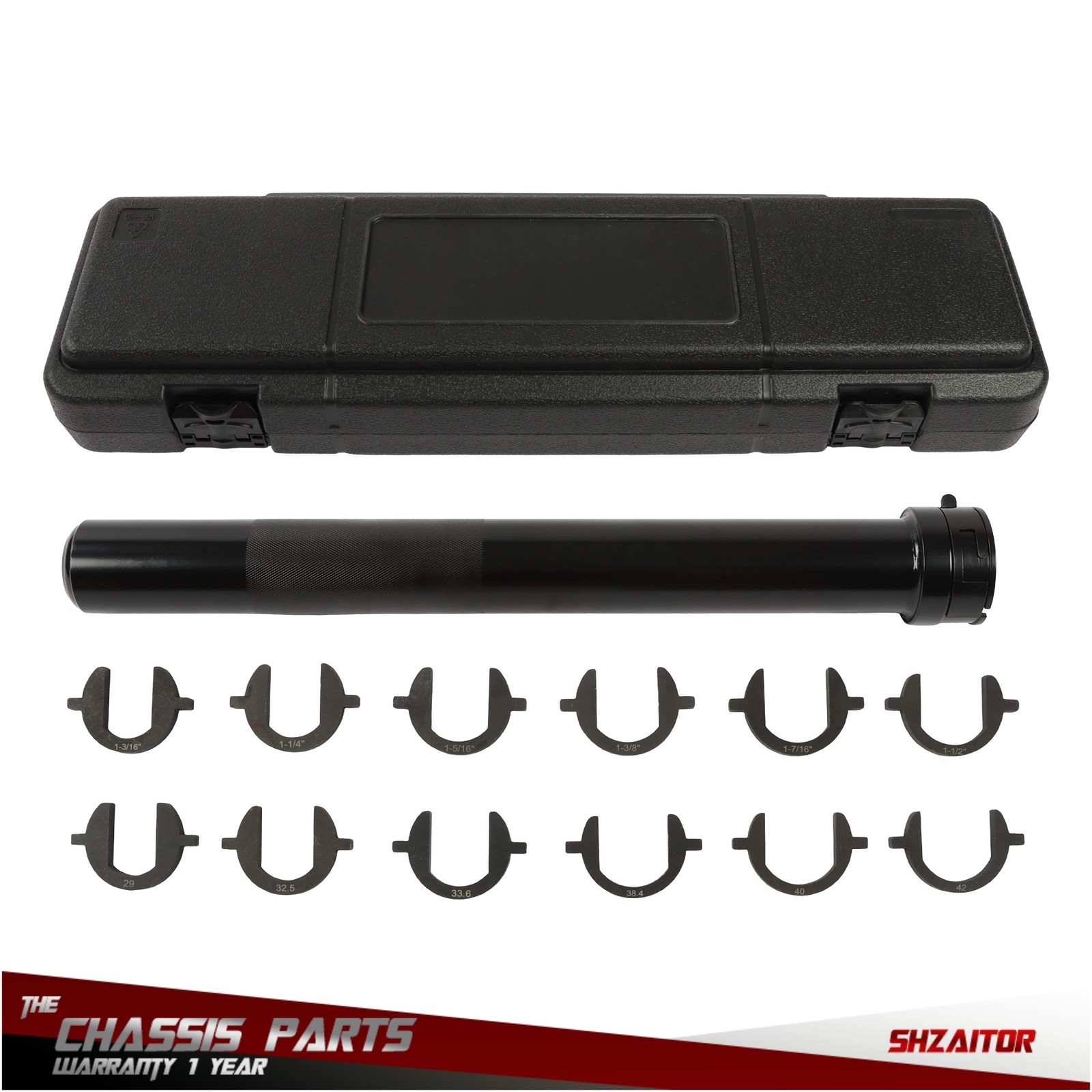 13pc Inner Tie Rod Removal Installation Tool Set with 12 SAE Metric Adaptors New
