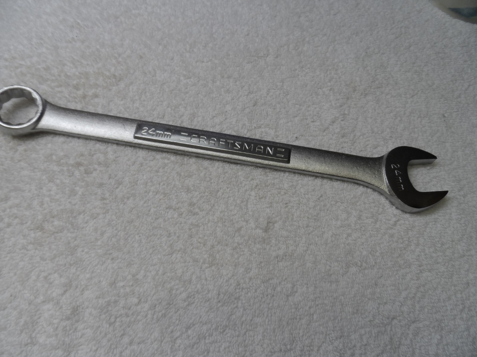 Craftsman Metric MM Combination Wrench, 12pt, 24mm – Part # 42923 A-AE