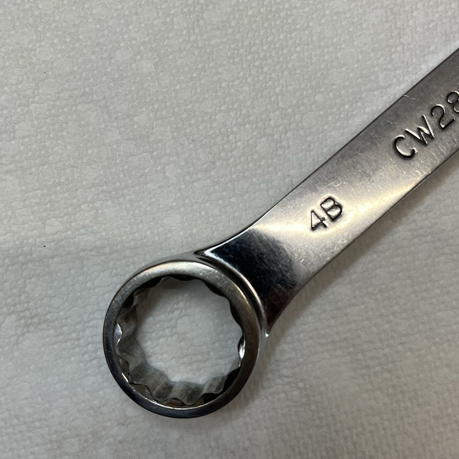 Mac Tools 7/8 combo wrench Knuckle-Saver more durable and thicker.