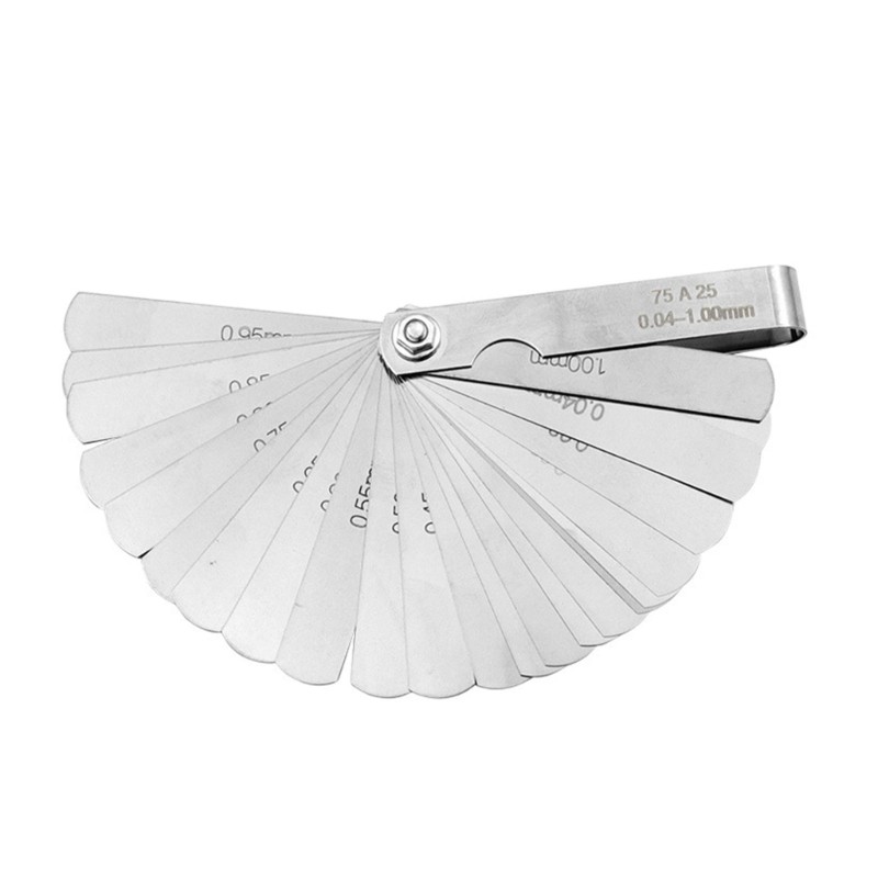 Stainless Steel Feelers Gauges Set Measuring Tool for Engineering Woodworking
