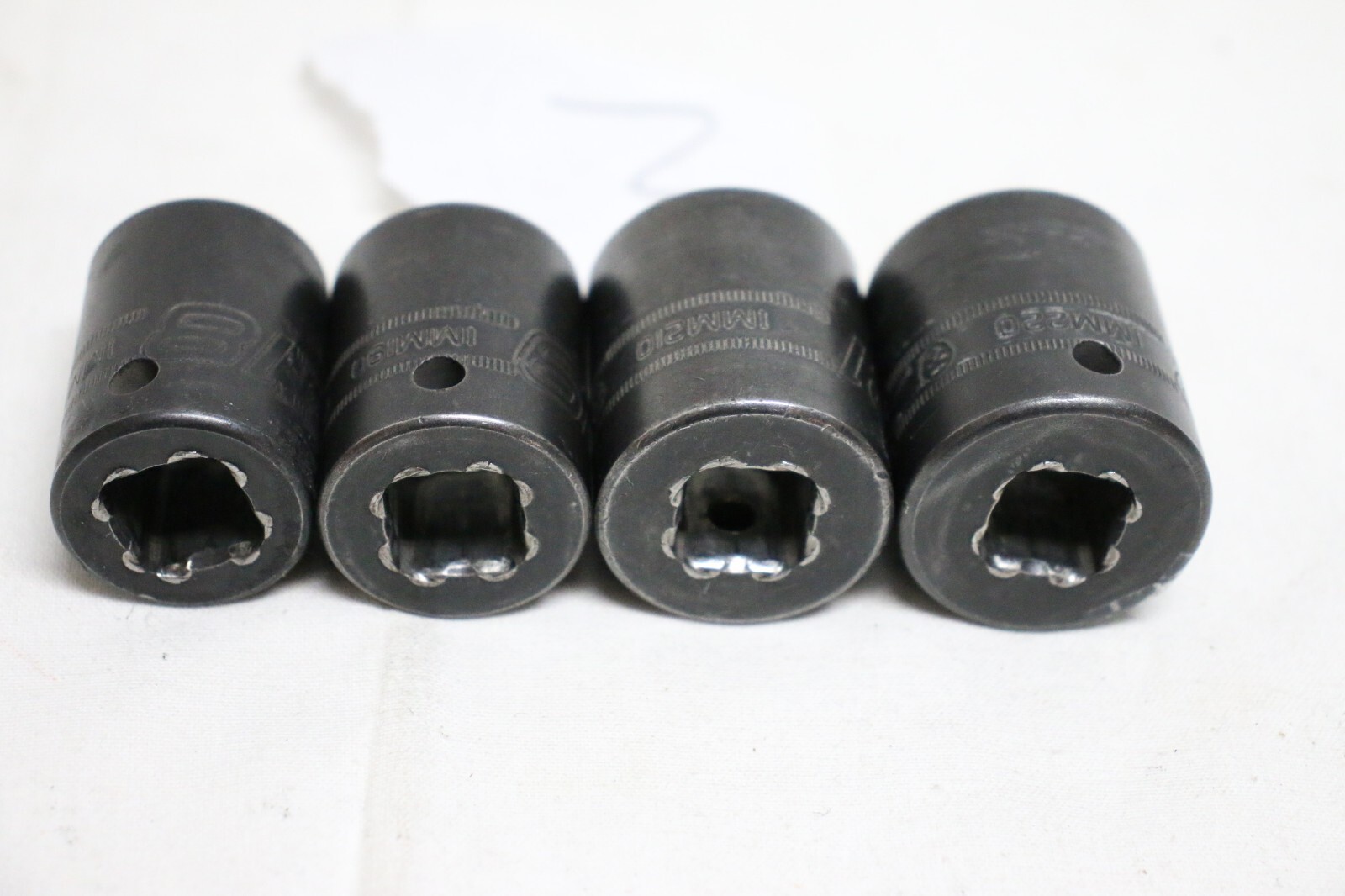 Snap-On IMM220 IMM210 IMM200 1/2 6PT metric shallow impact socket LOT OF 13