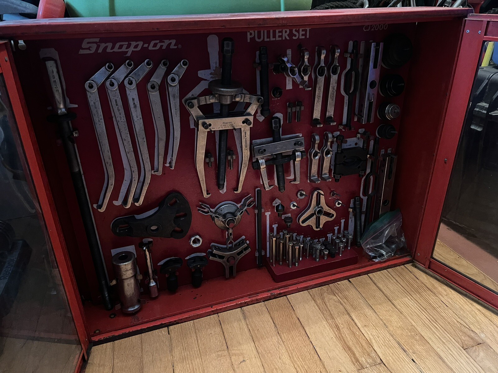 Snap On CJ2000 Combination Puller Set Cabinet Master Set 🔥keys NO SHIP Complete