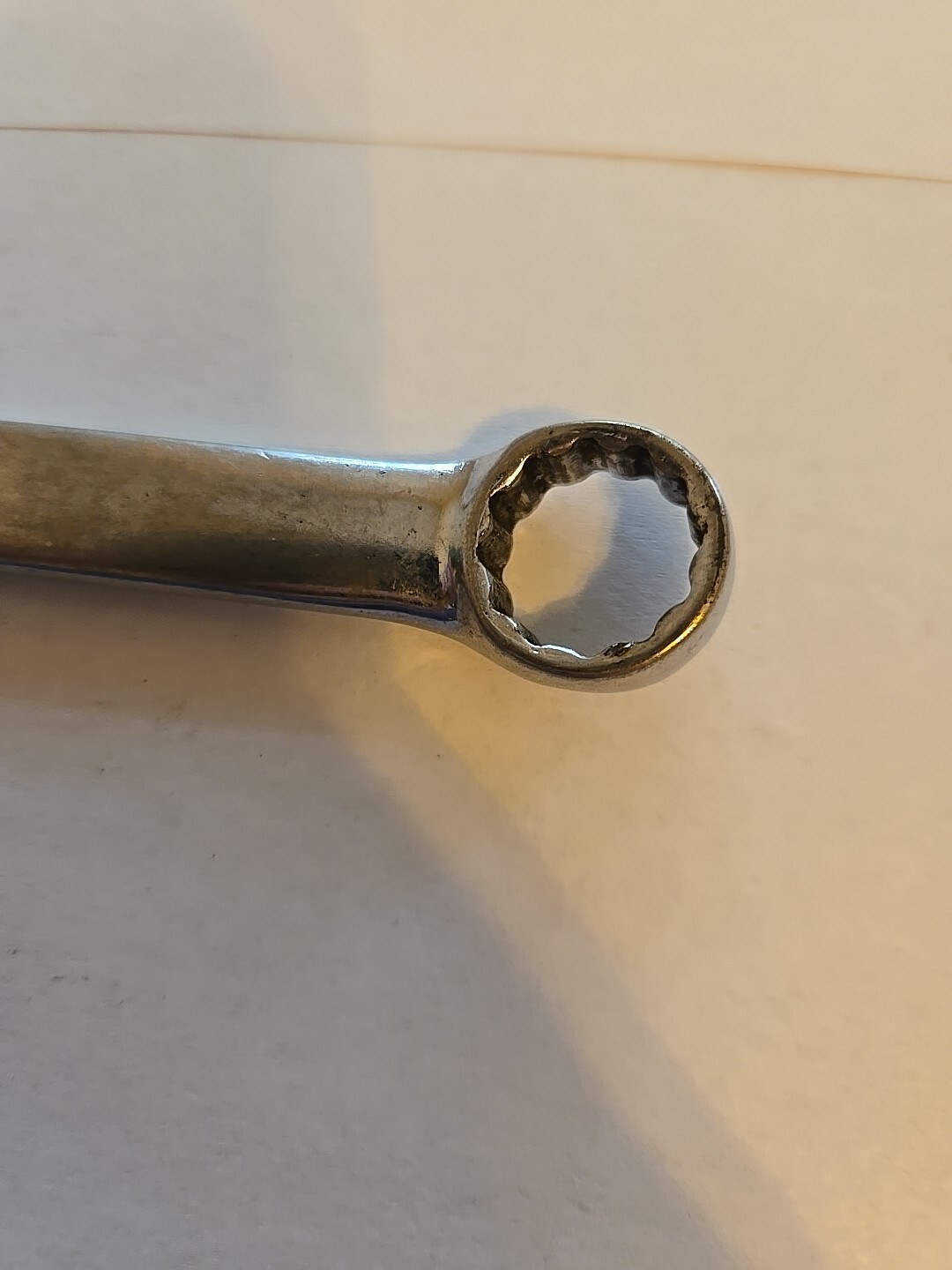 Snap On 9/16″ 12PT Short Chrome Combination Wrench OEX180