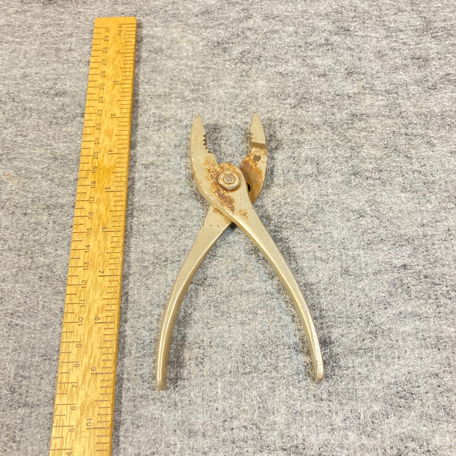 Vintage Kraeuter Pliers Slip Joint Adjustable General Purpose 6 1/2″ #36-6 USA