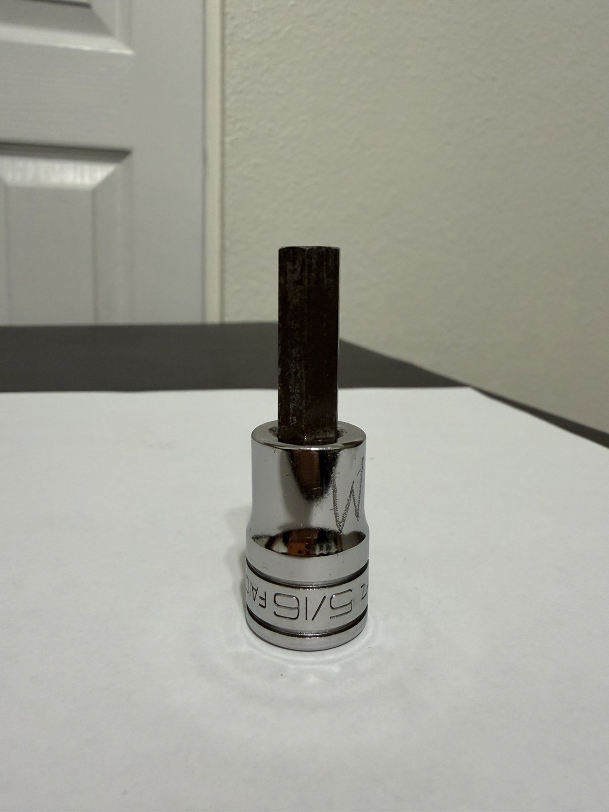 Snap-on Tools USA 3/8″ Drive SAE 5/16” Standard Hex Bit Socket Driver FA10E