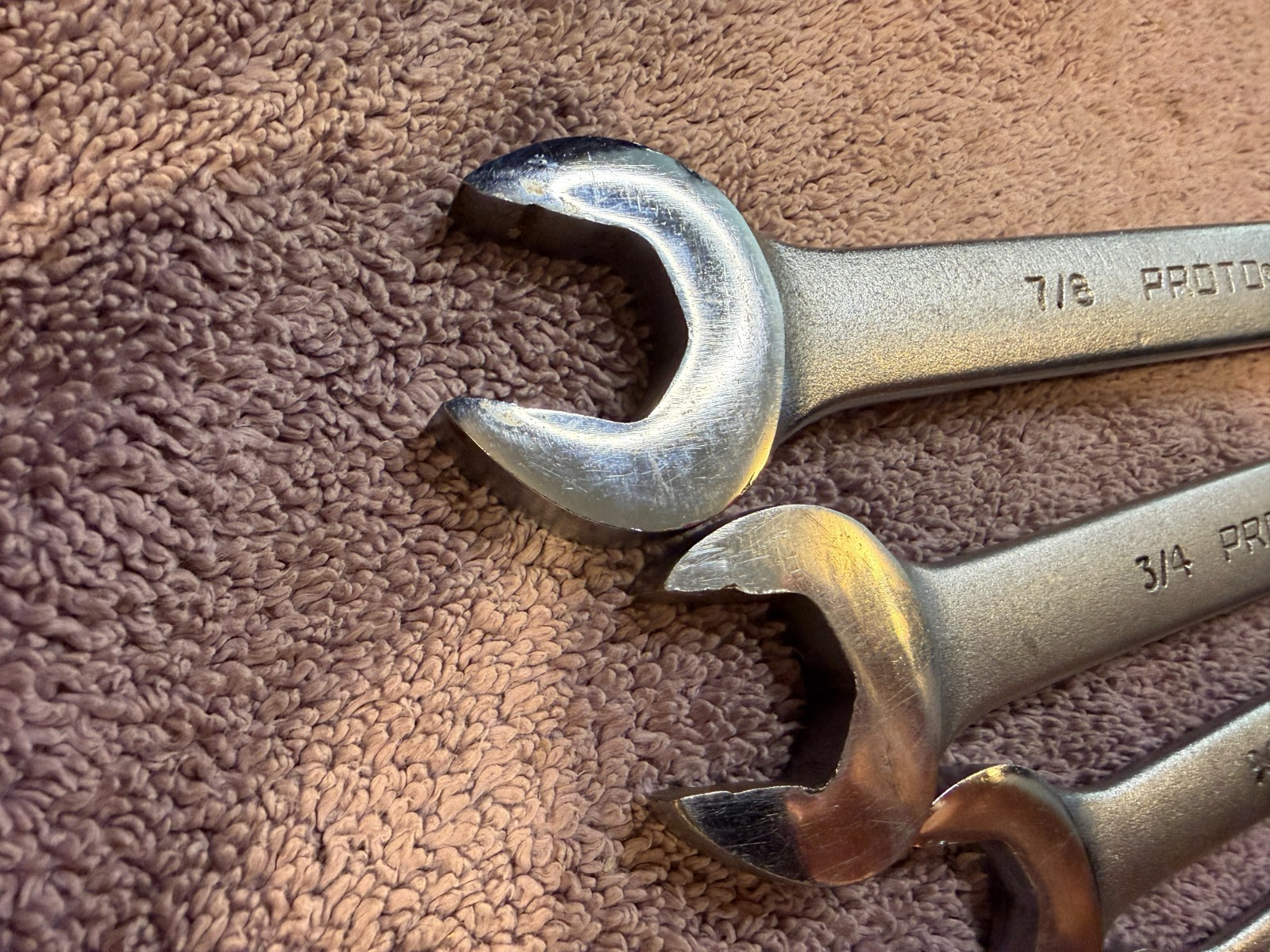 4 – Proto Anti-Slip Design (ASD) 7/8″ 3/4″ 9/16″ 3/8″ Great shape see pics