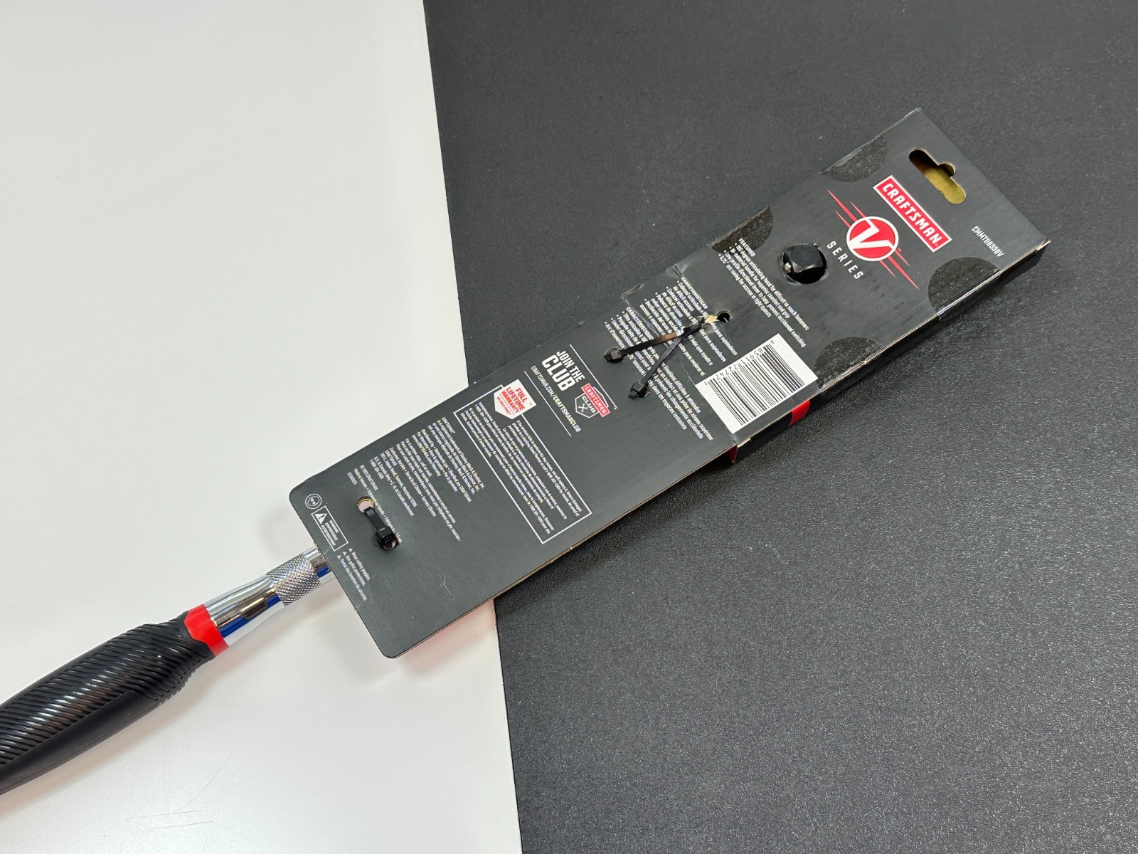 NEW Craftsman V-Series 1/2″ Drive Flex Head Comfort Grip Ratchet, CMMT86336V