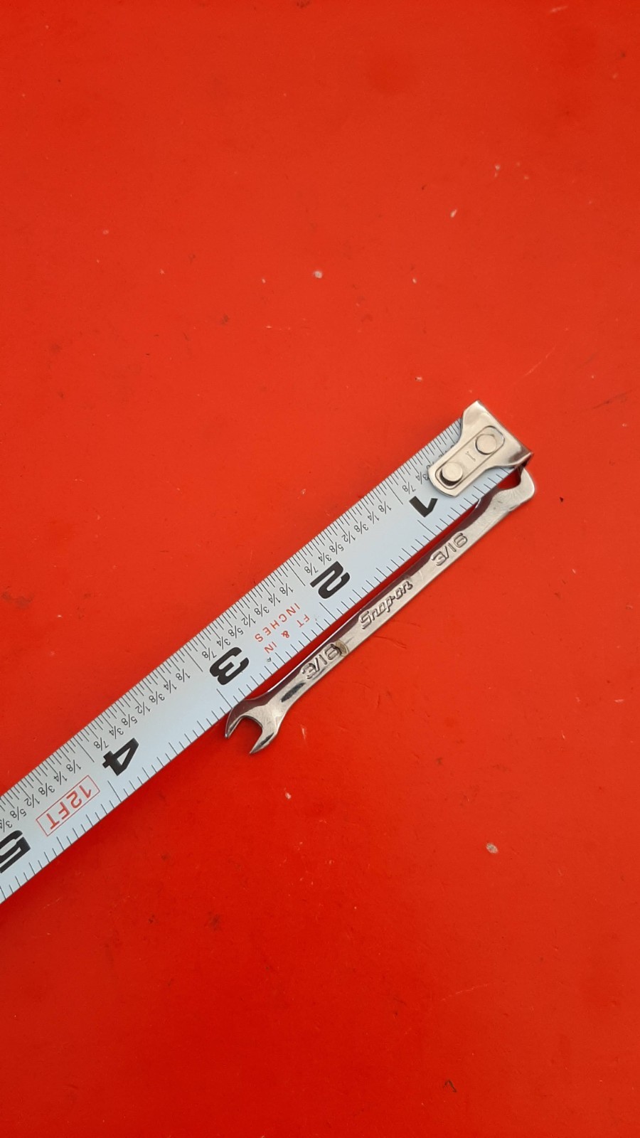 Snap-on Tools 3/16″ 15°/60° Offset Open-End Ignition Wrench DS1212A ENGRAVED 225