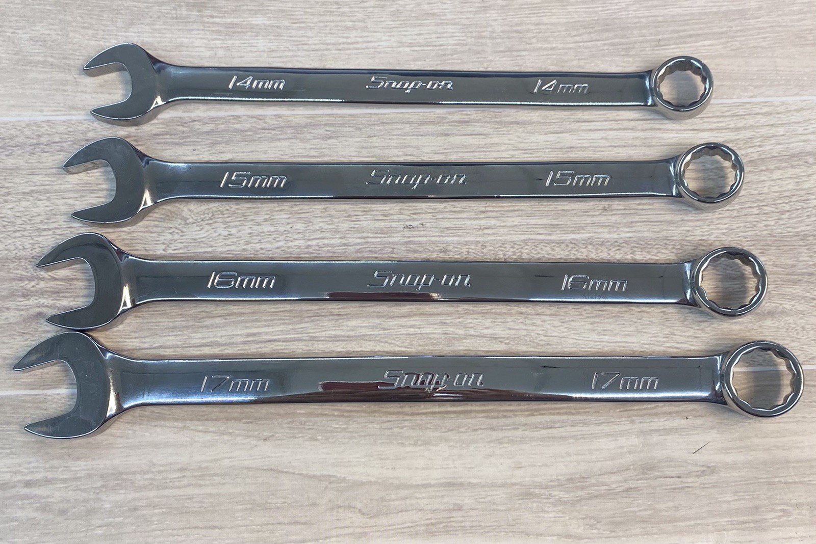 Snap-on Metric Wrenches OEXM140B OEXM150B OEXM160B OEXM170B 14-17MM