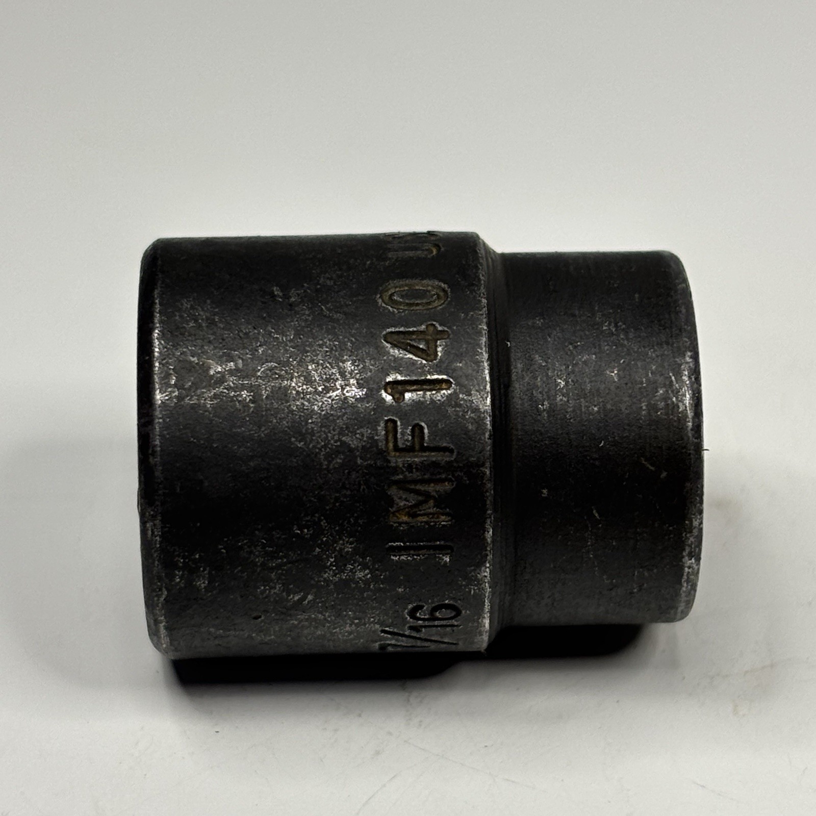 Snap On Tools IMF140 3/8 Dr 6Pt SAE 7/16 Flank Dr Shallow Impact Socket USA 1991