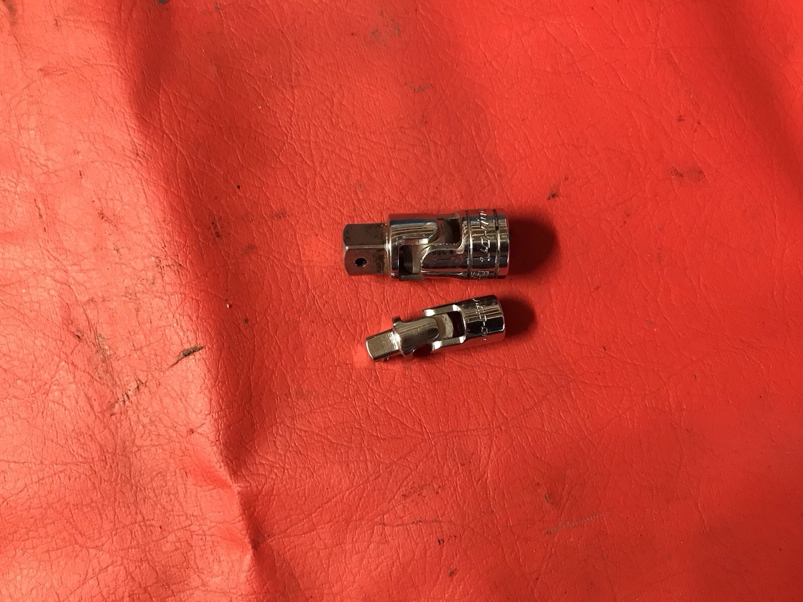 Snap On FU80A 3/8” Drive & TMU8 1/4” Drive Universal Joint Socket Adapters