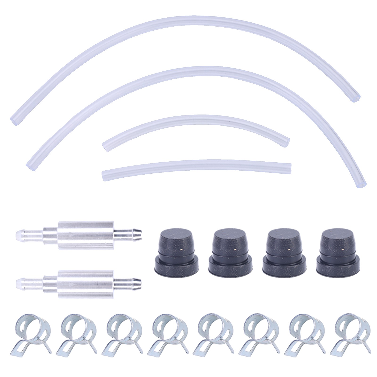 Car Motorcycle Clutch Brake Bleeder Hose One Way Valve Tube Bleeding Tool 2 Set