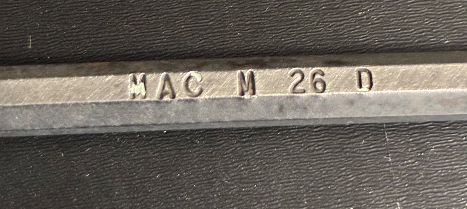 Vintage MAC Tools M 26 D Alignment Pry Bar + Inside Spring Caliper Lot