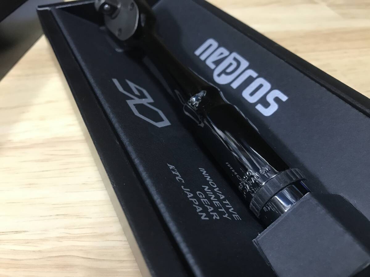 KTC nepros NBR390BK 20th limited 9.5sq. Ratchet handle ip black rare NEW JP
