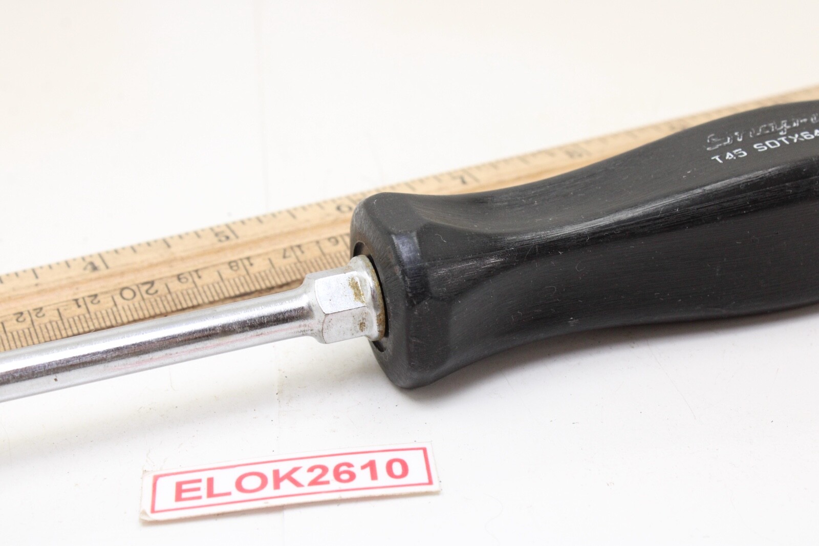 Snap On SDTX645 T45 Torx Black Hard Handle Screwdriver Driver USA