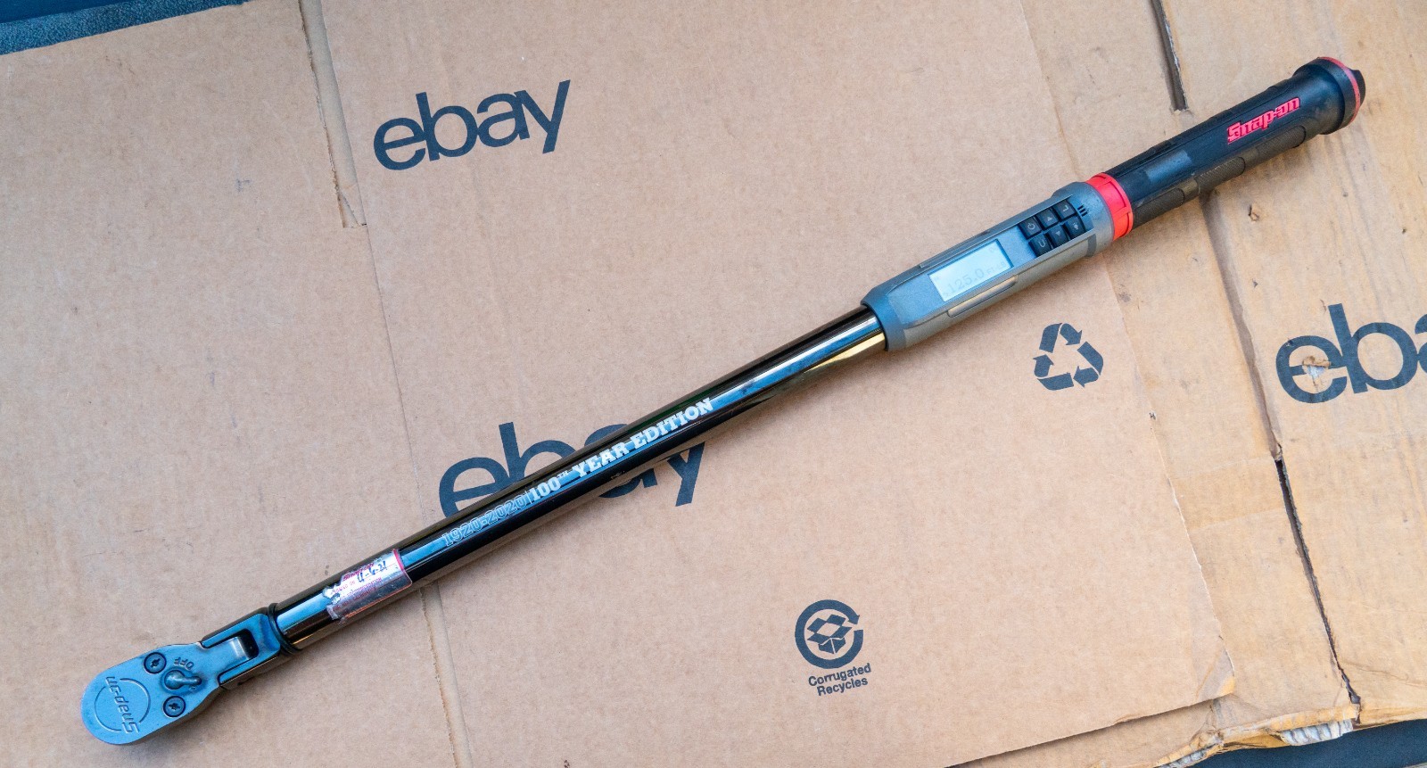 Snap-On Tools ATECH3F300VA 1/2″ Digital Torque Wrench 100TH ANNIVERSARY