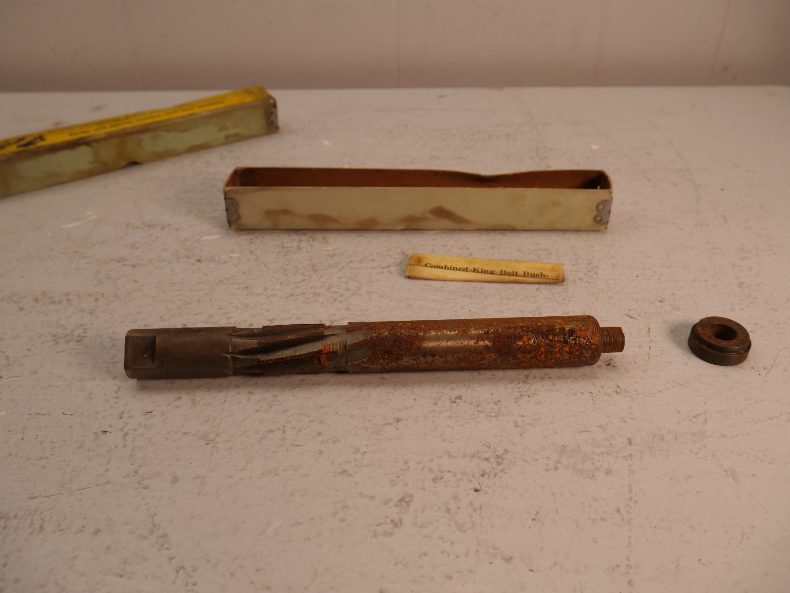 Combined King Bolt Bushing Reamer .861 Ford Trucks 1953-661/2 3/4 Ton E100 E200
