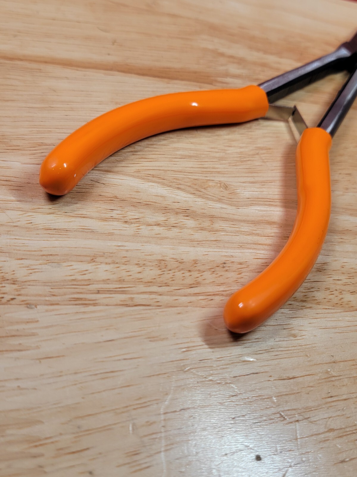 Mac Tools NICE P301731 11” Long Spring Loaded ORANGE Handle Needle Nose Pliers