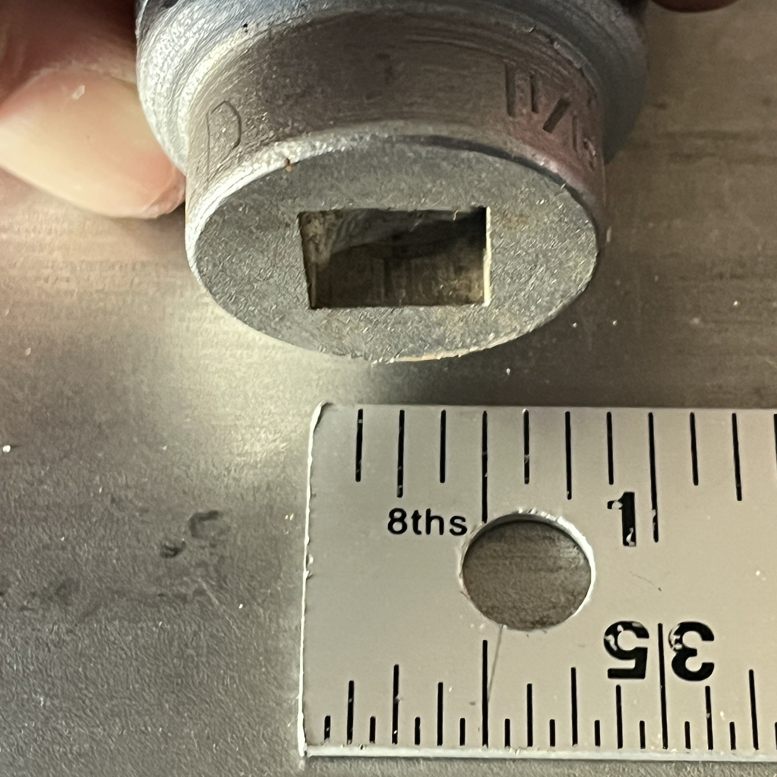 Williams S-1234 1/2″ drive 12pt Shallow Socket, Size 1-1/16″ Chrome USA