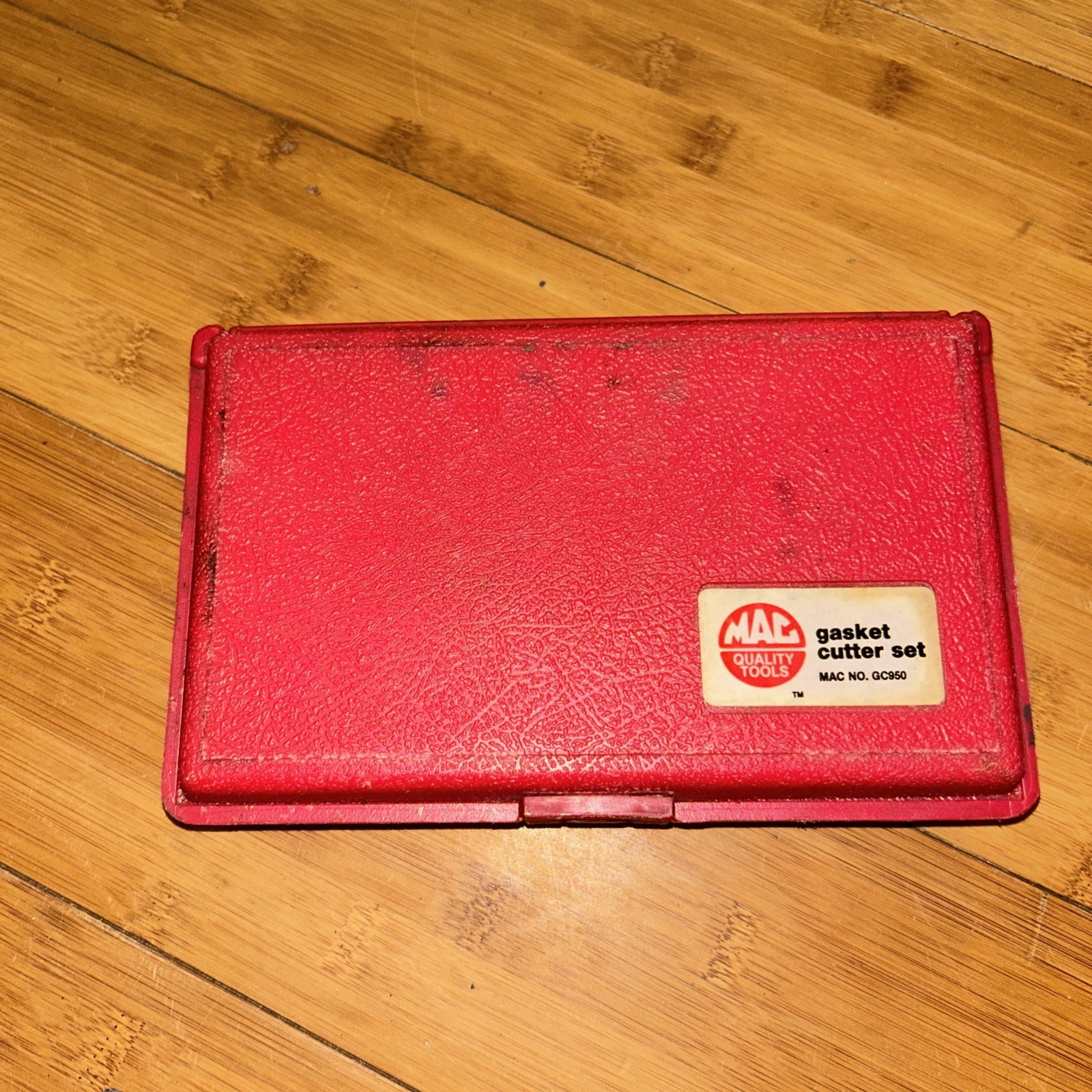 MAC Tools USA GC950 11pc (Complete) Gasket Cutter Set in Red Hard Case