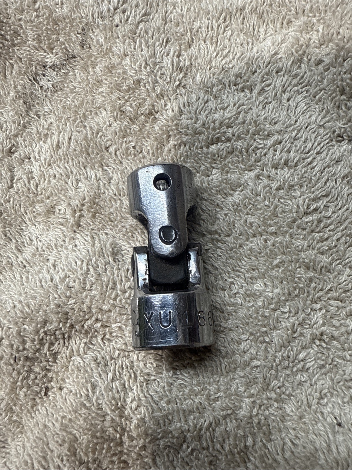 Mac Tools 3/8″ Drive 9/16″ 6PT SAE Chrome Universal Swivel Socket XU186 USA