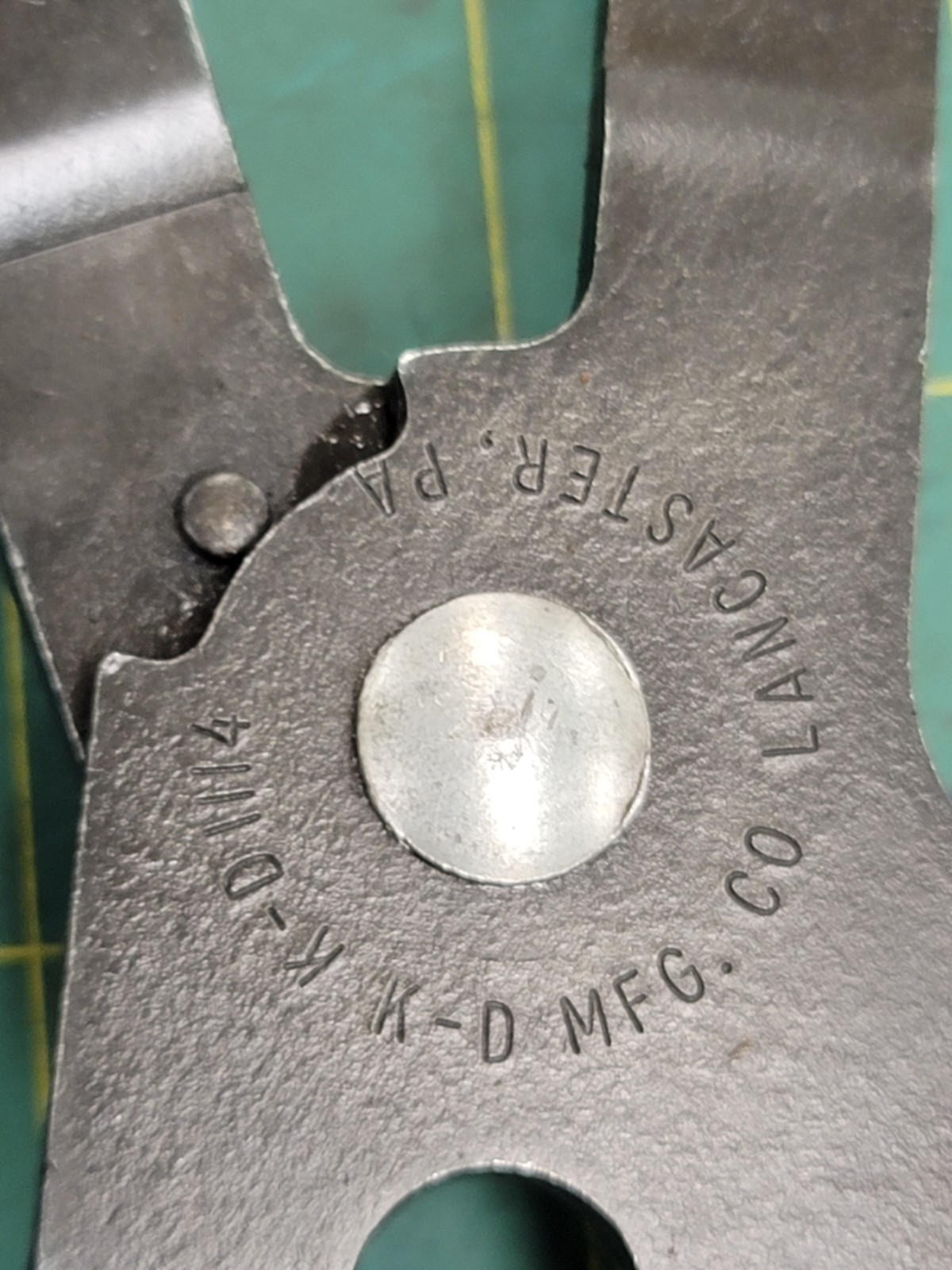 Vintage K-D Mfg KD Tools Model 1114 Piston Ring Compressor Pliers Made in USA