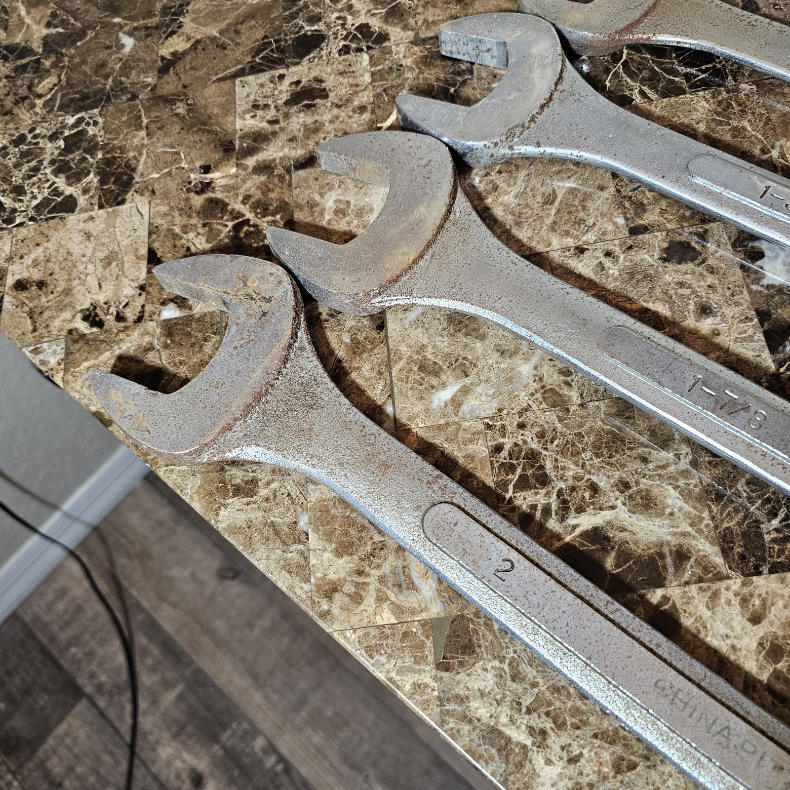 Pittsburgh & Northern Large Wrench Lot 1 5/16″ – 2″