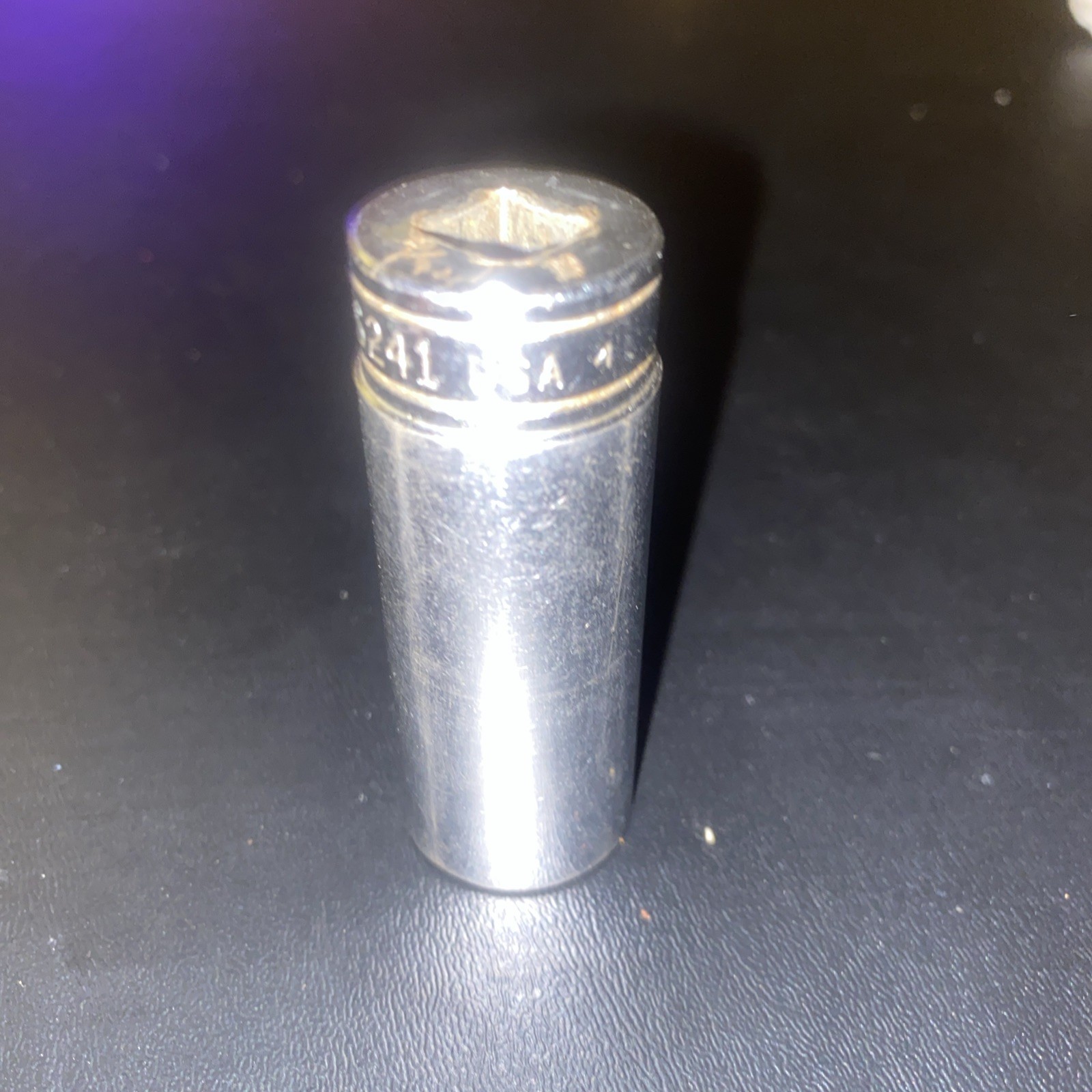 Snap-on Tools SFS241 3/8″ Drive 3/4″ SAE 6-Point Deep Chrome Socket USA Snap On