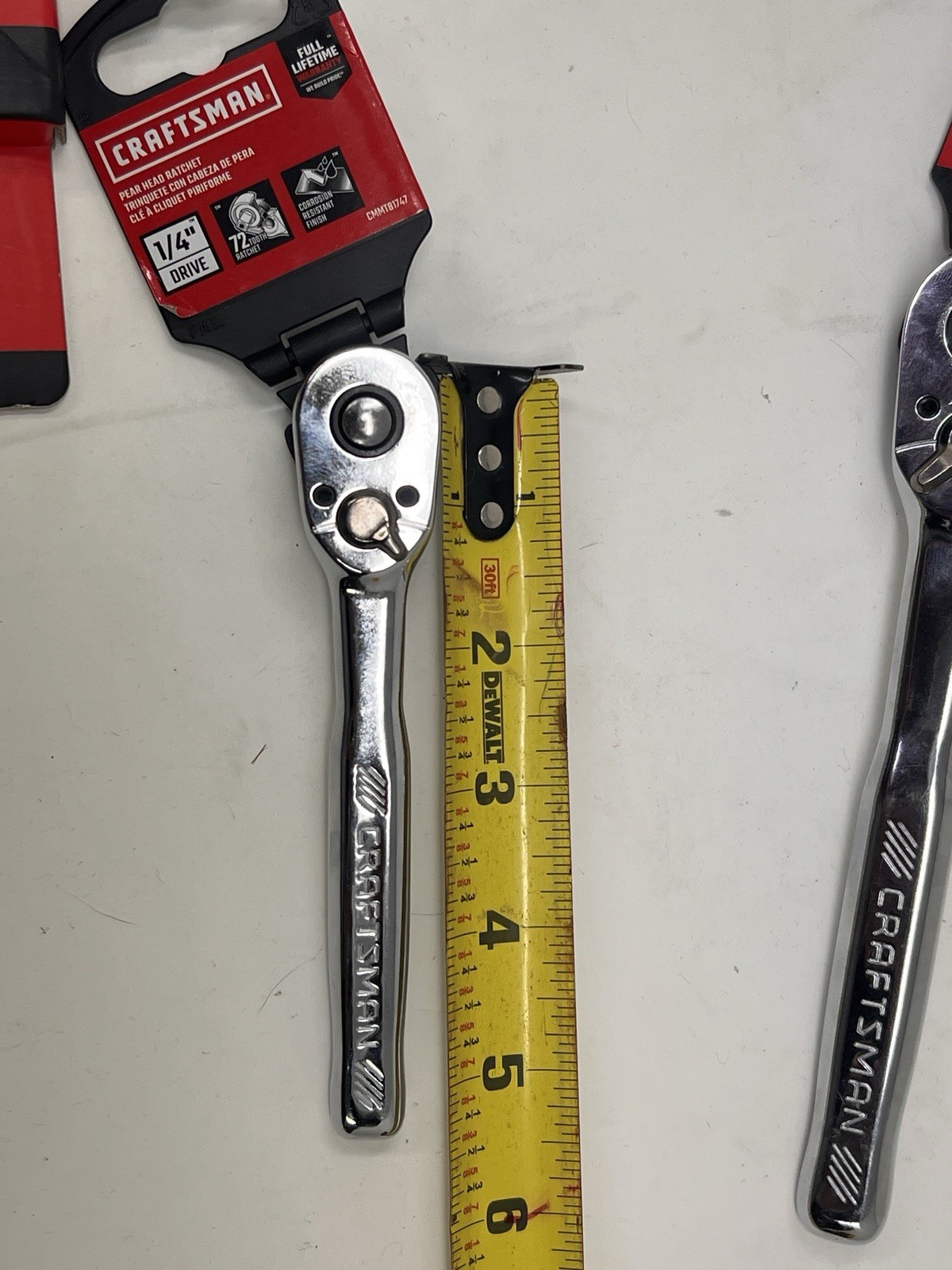 CRAFTSMAN V-Series™ 1/4 in Ratchet CMMT86301V / CMMT81747 / CMMT81748