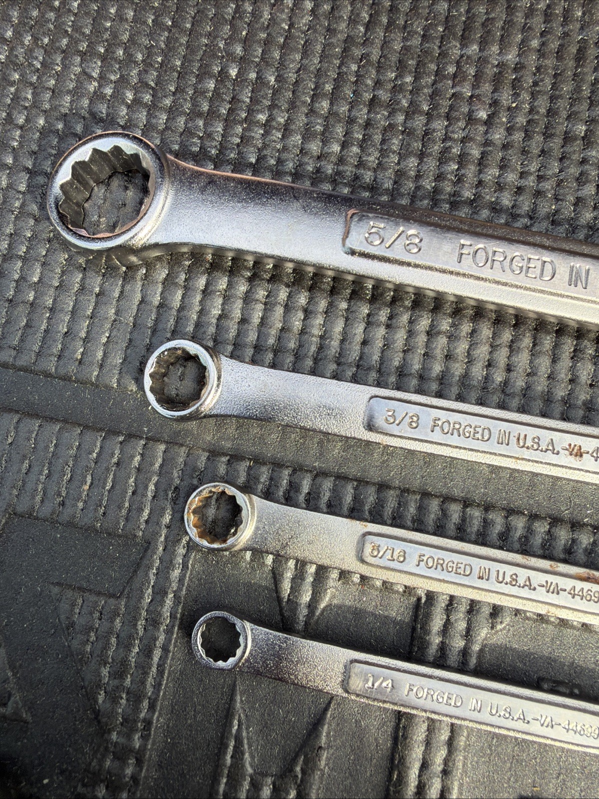 7pc Sears Craftsman Usa Random Wrench Lot Metric SAE Light Use 44691