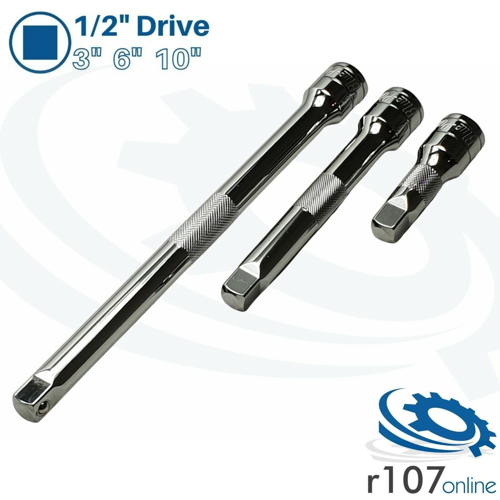 Blue Point 1/2″ Extensions 3″, 6″ & 10″ – As sold by Snap On